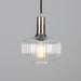 Mullan Lighting - One Light Pendant - Nehir - Antique Silver- Union Lighting Luminaires Decor