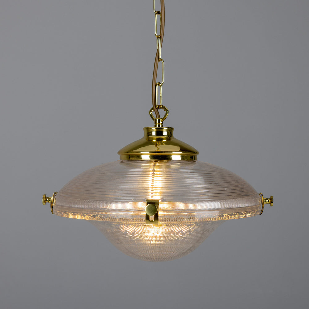 Mullan Lighting - One Light Pendant - Ozark - Polished Brass- Union Lighting Luminaires Decor