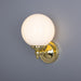 Mullan Lighting - One Light Wall Sconce - Cloghan - Polished Brass- Union Lighting Luminaires Decor