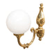 Mullan Lighting - One Light Wall Sconce - Ben - Polished Brass- Union Lighting Luminaires Decor
