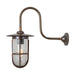Mullan Lighting - One Light Wall Sconce - Fabo - Antique Brass- Union Lighting Luminaires Decor