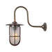 Mullan Lighting - One Light Wall Sconce - Fabo - Antique Brass- Union Lighting Luminaires Decor