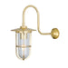 Mullan Lighting - One Light Wall Sconce - Fabo - Polished Brass- Union Lighting Luminaires Decor