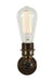 Mullan Lighting - One Light Wall Sconce - Lome - Antique Brass- Union Lighting Luminaires Decor