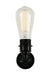 Mullan Lighting - One Light Wall Sconce - Lome - Black- Union Lighting Luminaires Decor