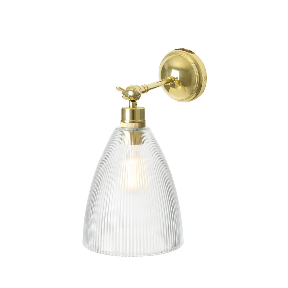 Mullan Lighting - One Light Wall Sconce - Hale - Polished Brass- Union Lighting Luminaires Decor