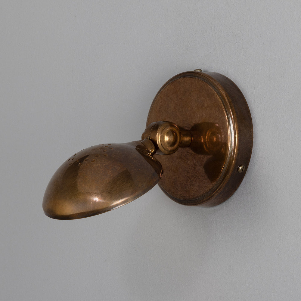 Mullan Lighting - One Light Wall Sconce - Cody - Antique Brass- Union Lighting Luminaires Decor