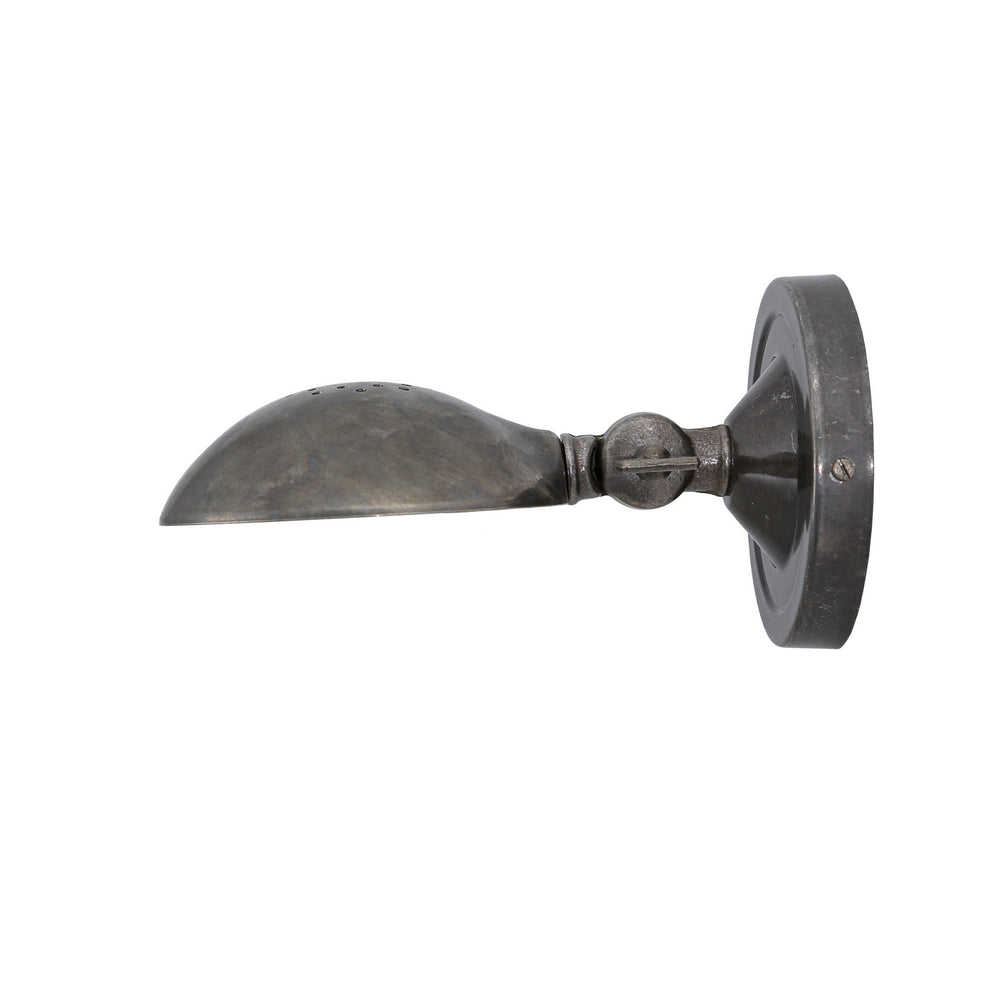 Mullan Lighting - One Light Wall Sconce - Cody - Antique Silver- Union Lighting Luminaires Decor