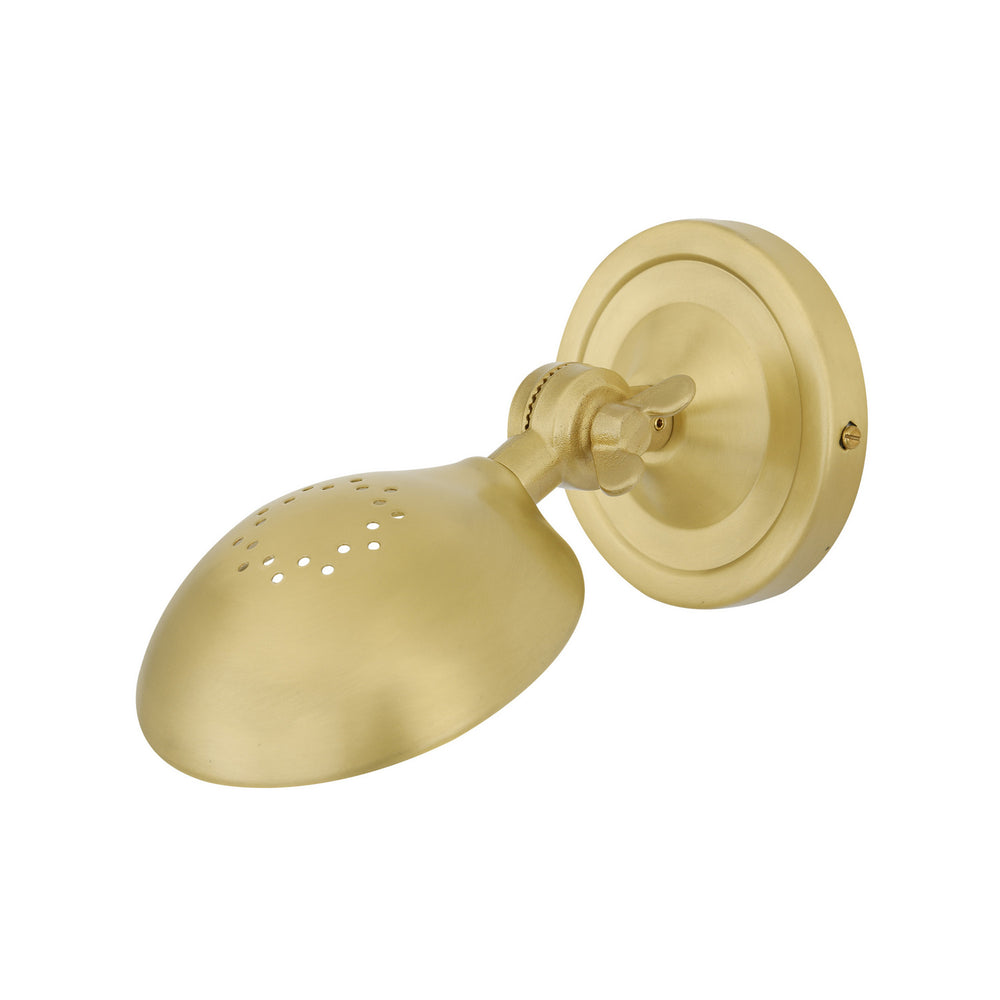 Mullan Lighting - One Light Wall Sconce - Cody - Satin Brass- Union Lighting Luminaires Decor