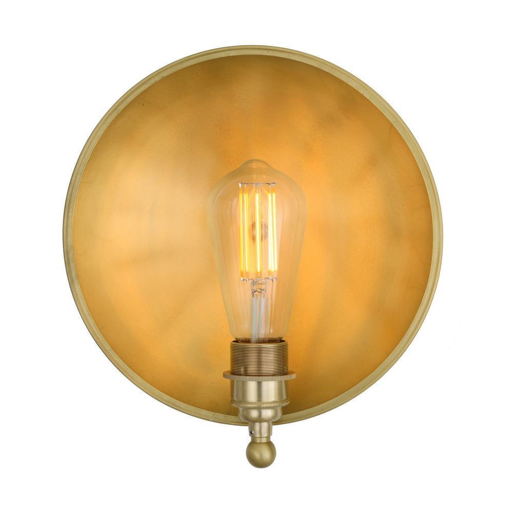 Mullan Lighting - One Light Wall Sconce - Chulainn - Satin Brass- Union Lighting Luminaires Decor