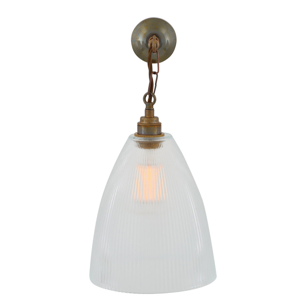 Mullan Lighting - One Light Wall Sconce - Fend - Antique Brass- Union Lighting Luminaires Decor