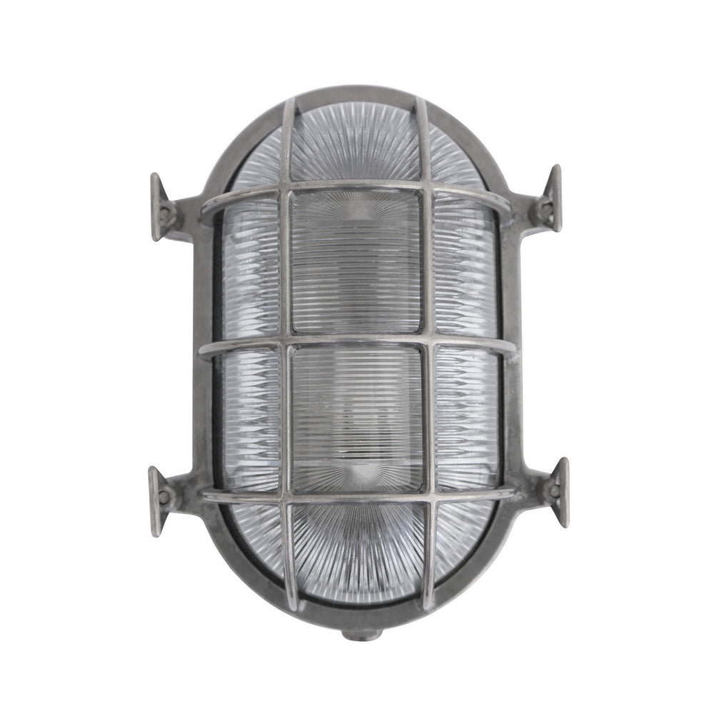 Mullan Lighting - One Light Wall Sconce - Ross - Antique Silver- Union Lighting Luminaires Decor
