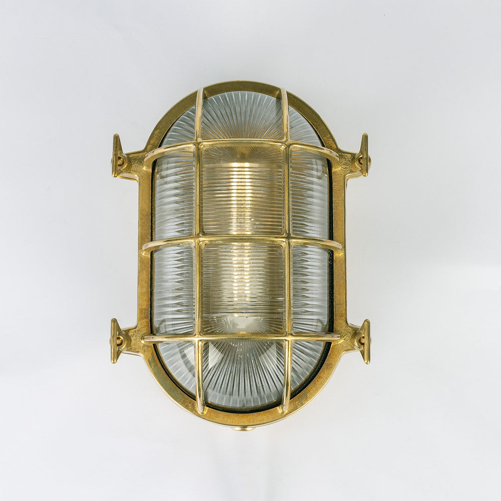 Mullan Lighting - One Light Wall Sconce - Ross - Raw Brass- Union Lighting Luminaires Decor