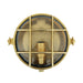 Mullan Lighting - One Light Bulkhead - Ergo - Natural Brass- Union Lighting Luminaires Decor
