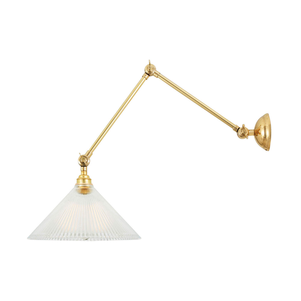 Mullan Lighting - One Light Wall Sconce - Rebell - Polished Brass- Union Lighting Luminaires Decor