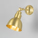 Mullan Lighting - One Light Wall Sconce - Baku - Satin Brass- Union Lighting Luminaires Decor