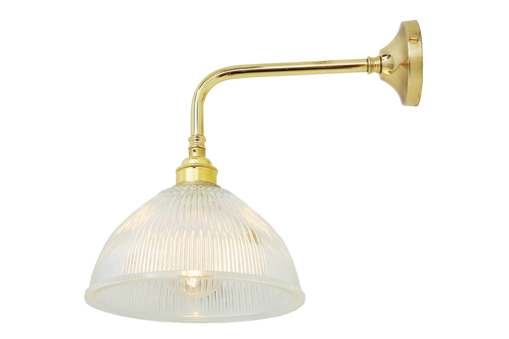 Mullan Lighting - One Light Wall Sconce - Dhaka - Polished Brass- Union Lighting Luminaires Decor