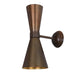 Mullan Lighting - Two Light Wall Sconce - Amias - Antique Brass- Union Lighting Luminaires Decor