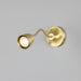 Mullan Lighting - One Light Wall Sconce - Sydney - Satin Brass- Union Lighting Luminaires Decor