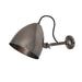 Mullan Lighting - One Light Wall Sconce - Quito - Antique Silver- Union Lighting Luminaires Decor