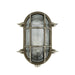Mullan Lighting - One Light Bulkhead - Ruben - Antique Silver- Union Lighting Luminaires Decor