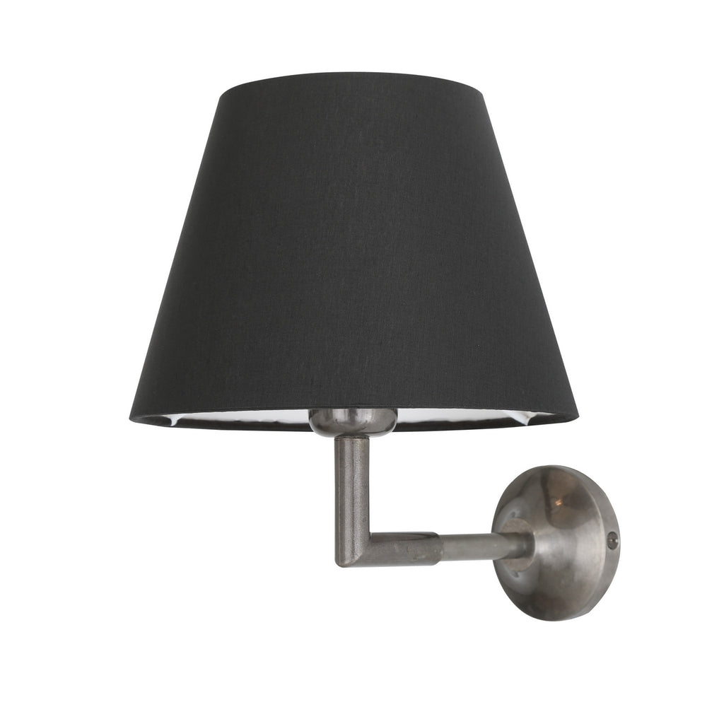 Mullan Lighting - One Light Wall Sconce - Kilkee - Antique Silver- Union Lighting Luminaires Decor