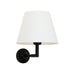 Mullan Lighting - One Light Wall Sconce - Kilkee - Matt Black- Union Lighting Luminaires Decor