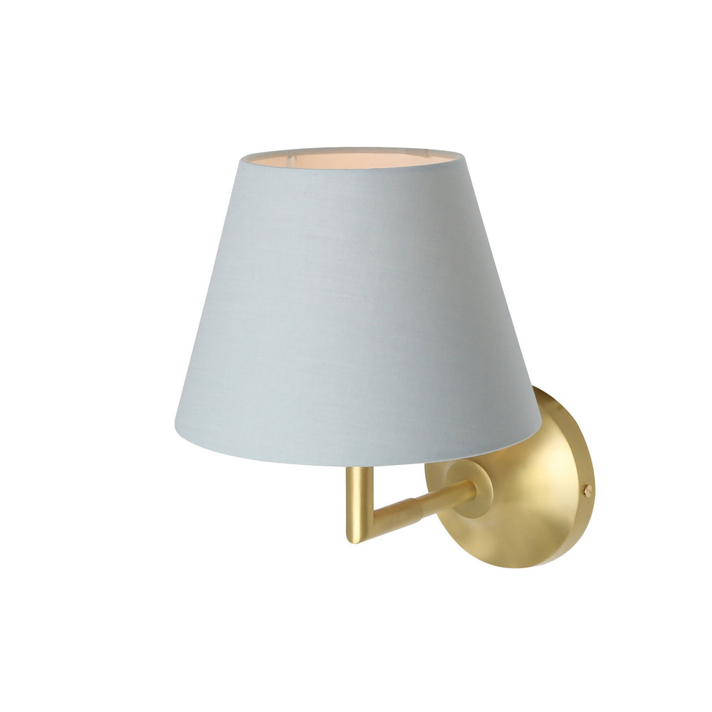 Mullan Lighting - One Light Wall Sconce - Kilkee - Satin Brass- Union Lighting Luminaires Decor