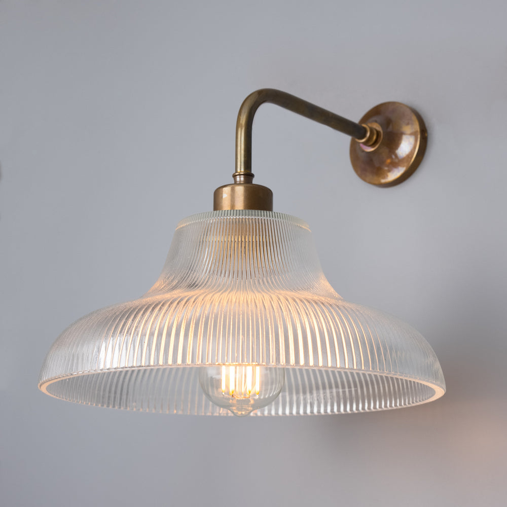 Mullan Lighting - One Light Wall Sconce - Mono - Antique Brass- Union Lighting Luminaires Decor