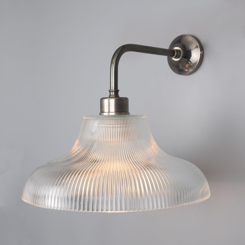 Mullan Lighting - One Light Wall Sconce - Mono - Antique Silver- Union Lighting Luminaires Decor