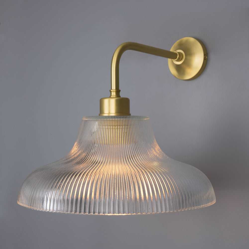 Mullan Lighting - One Light Wall Sconce - Mono - Satin Brass- Union Lighting Luminaires Decor