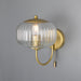 Mullan Lighting - One Light Wall Sconce - Nehir - Satin Brass- Union Lighting Luminaires Decor