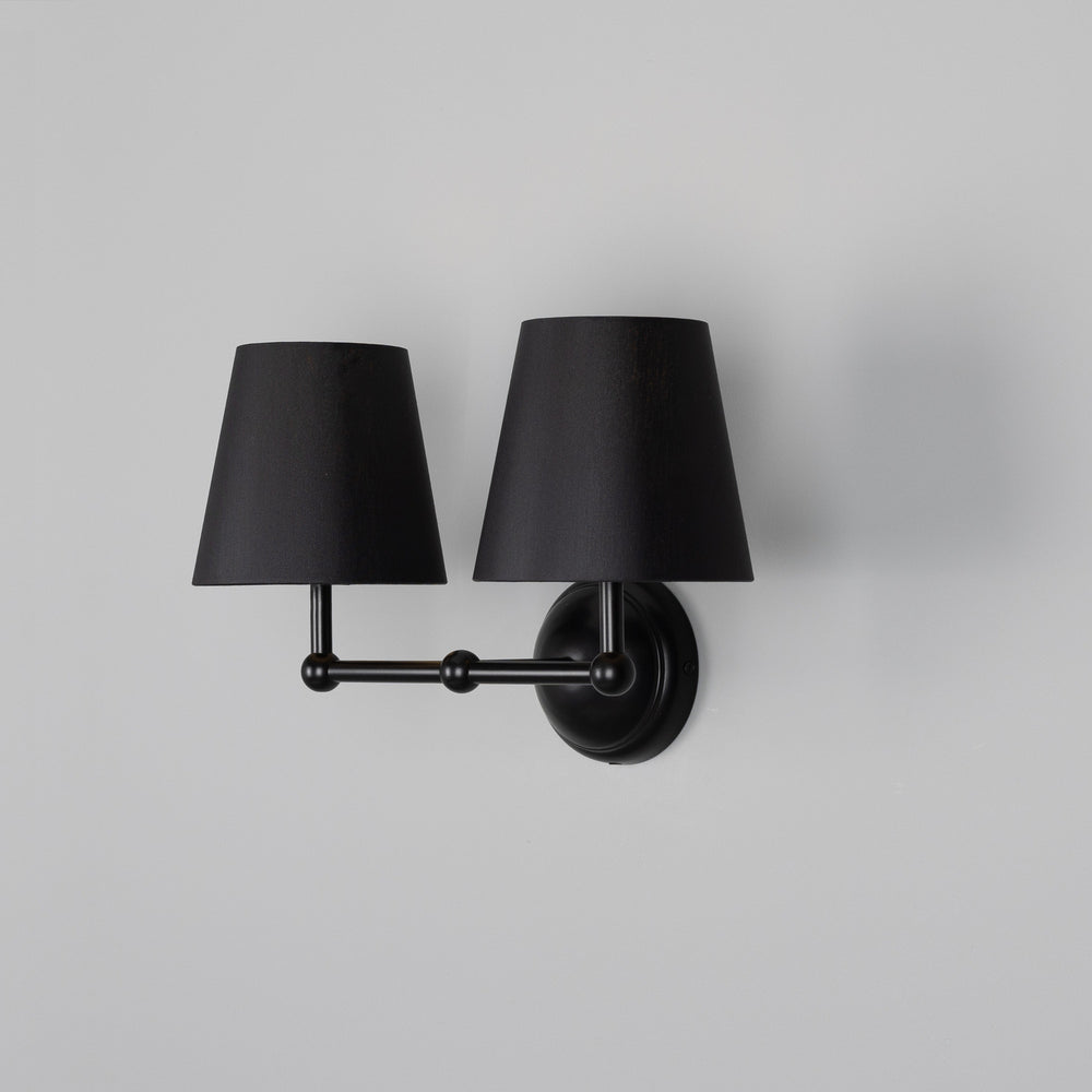 Mullan Lighting - Two Light Wall Sconce - Busan - Matte Black- Union Lighting Luminaires Decor
