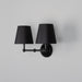 Mullan Lighting - Two Light Wall Sconce - Busan - Matte Black- Union Lighting Luminaires Decor