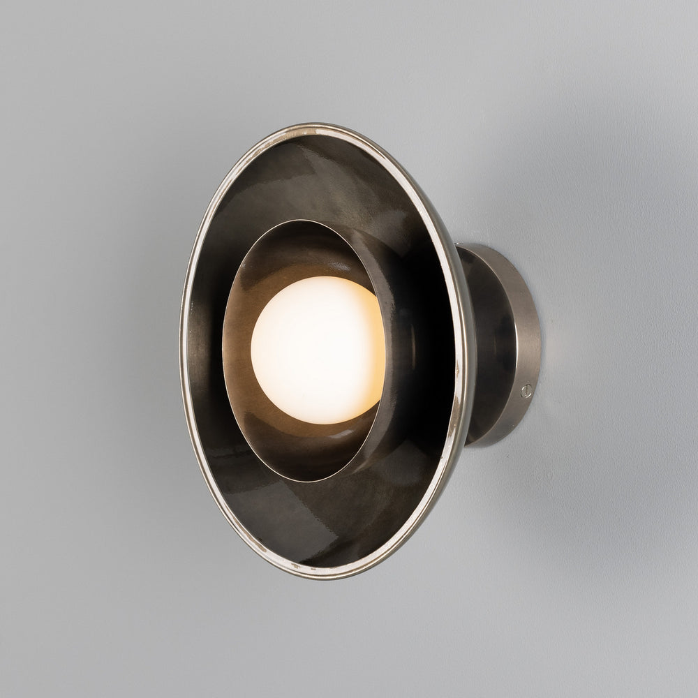 Mullan Lighting - One Light Wall Sconce - Marrakesh - Antique Silver- Union Lighting Luminaires Decor