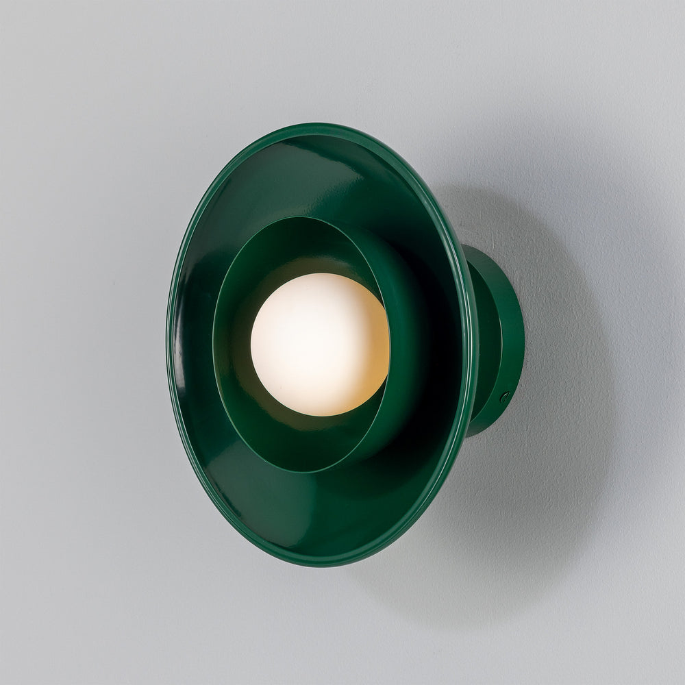 Mullan Lighting - One Light Wall Sconce - Marrakesh - Racing Green- Union Lighting Luminaires Decor