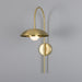 Mullan Lighting - One Light Wall Sconce - Marrakesh - Satin Brass- Union Lighting Luminaires Decor