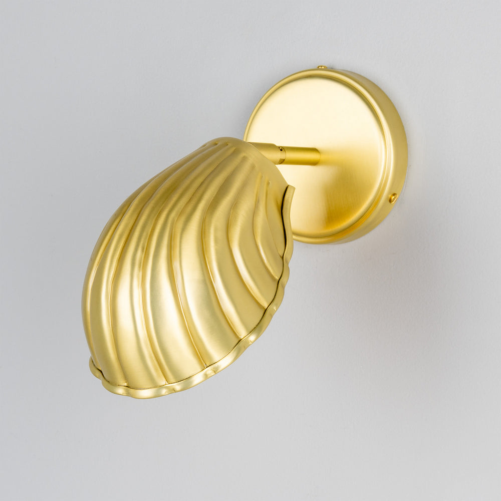Mullan Lighting - One Light Wall Sconce - Shell - Adjustable- Union Lighting Luminaires Decor