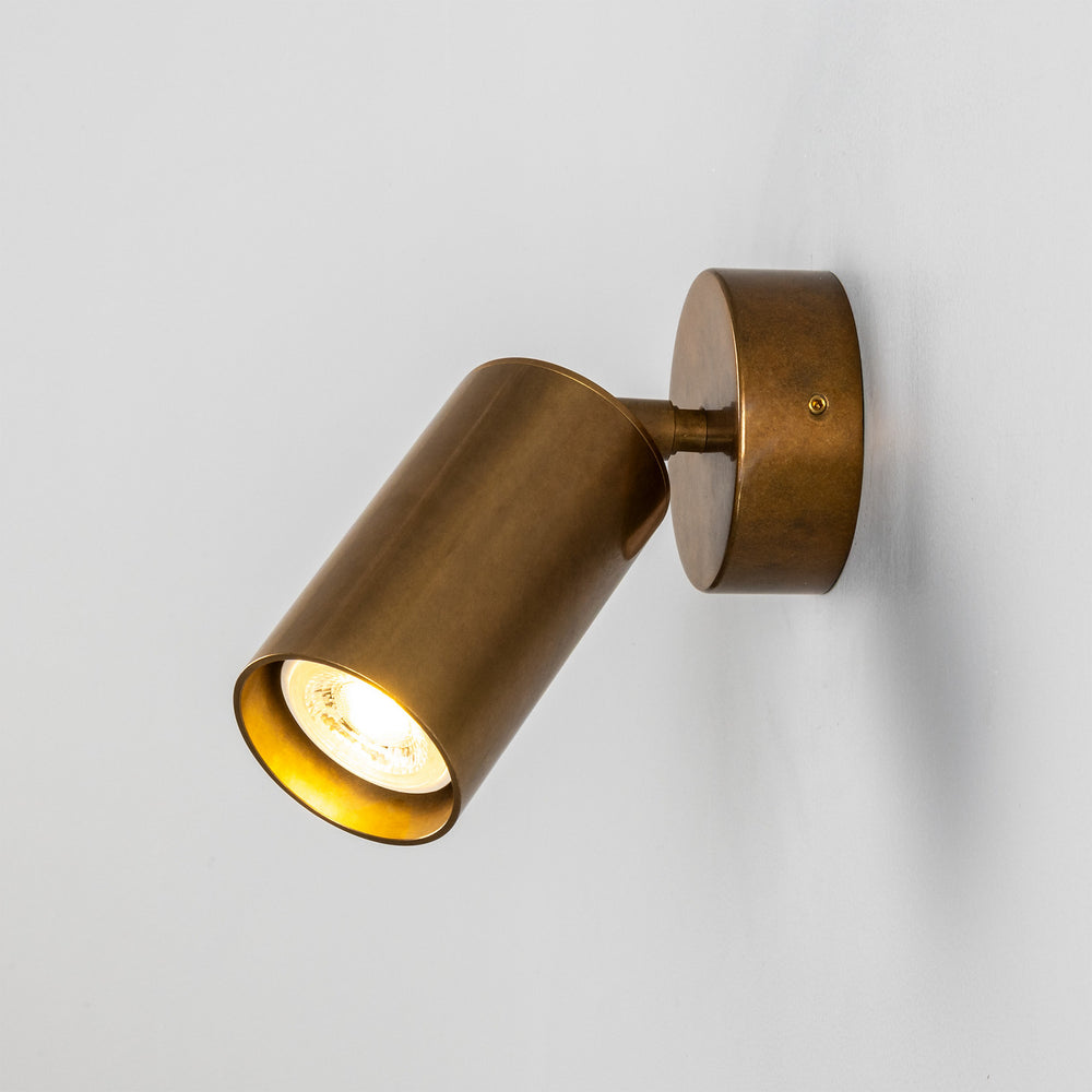 Mullan Lighting - One Light Wall Sconce - Evanston - Antique Brass- Union Lighting Luminaires Decor