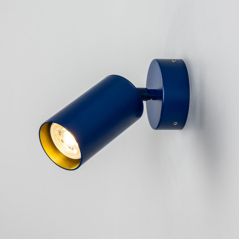 Mullan Lighting - One Light Wall Sconce - Evanston - Pc Sapphire Blue- Union Lighting Luminaires Decor