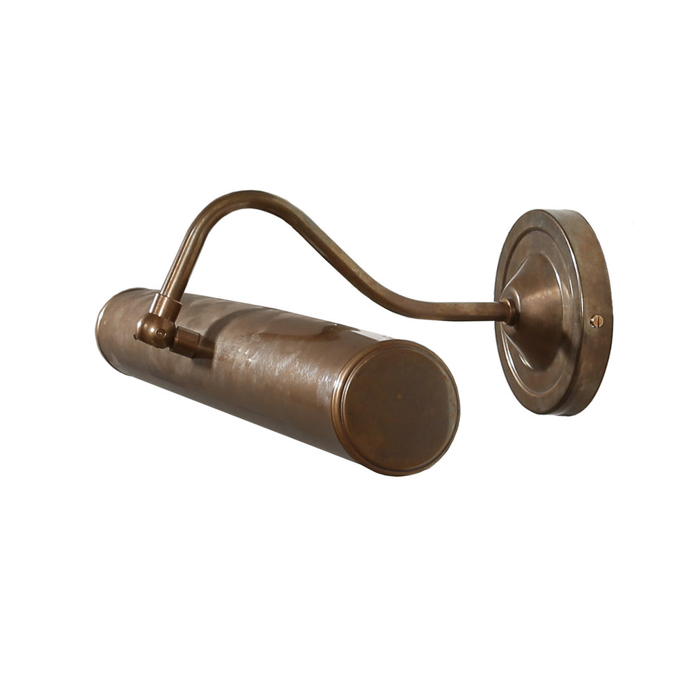 Mullan Lighting - Two Light Picture Light - Elle - Antique Brass- Union Lighting Luminaires Decor