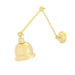 Mullan Lighting - One Light Poster Light - Dale - Polished Brass- Union Lighting Luminaires Decor