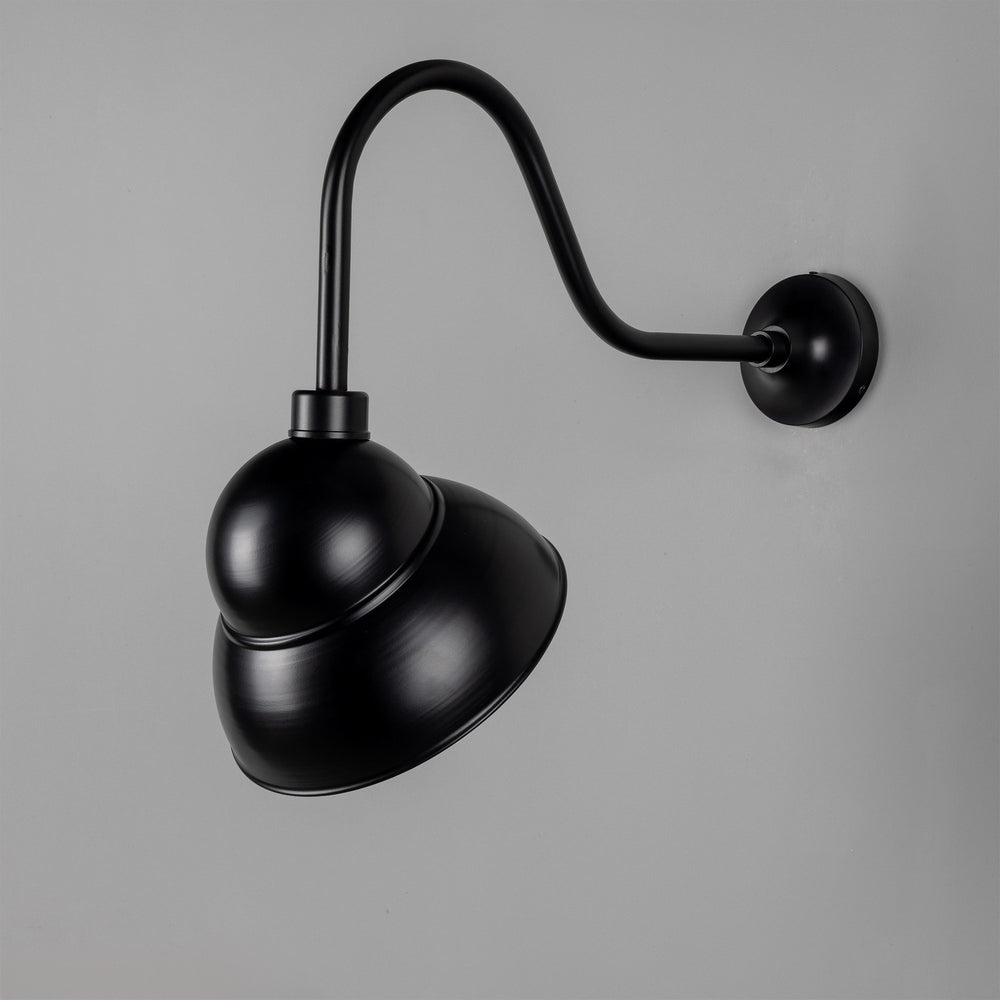 Mullan Lighting - One Light Outdoor Sign Light - Novo - Matt Black- Union Lighting Luminaires Decor