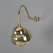 Mullan Lighting - One Light Outdoor Sign Light - Novo - Polished Brass- Union Lighting Luminaires Decor