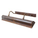Mullan Lighting - Four Light Picture Light - Spence - Antique Brass- Union Lighting Luminaires Decor