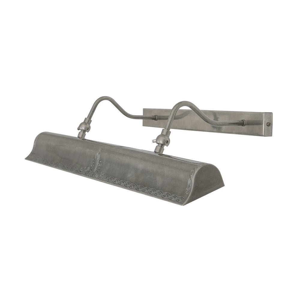Mullan Lighting - Four Light Picture Light - Spence - Antique Silver- Union Lighting Luminaires Decor