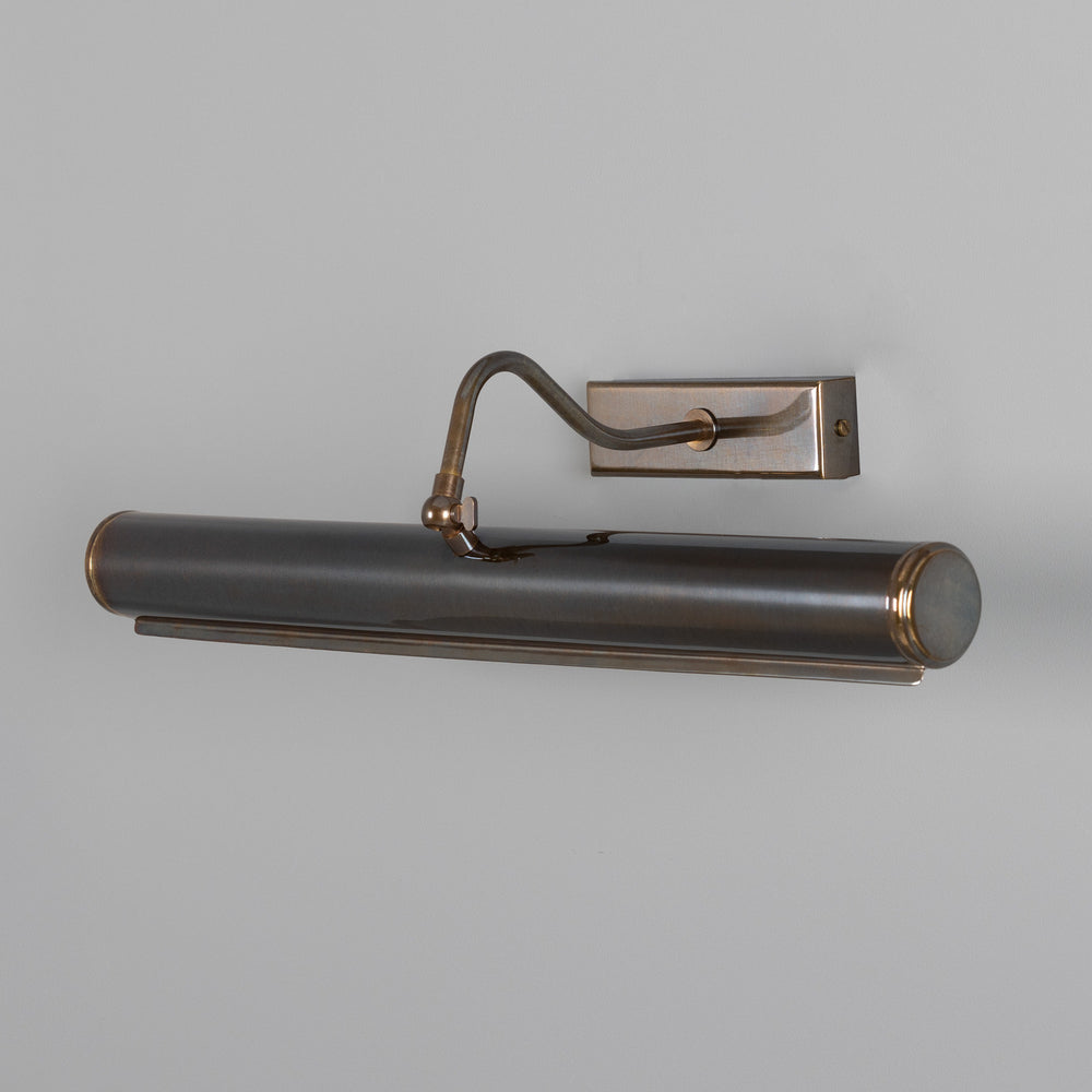 Mullan Lighting - Two Light Picture Light - Dublin - Antique Brass- Union Lighting Luminaires Decor