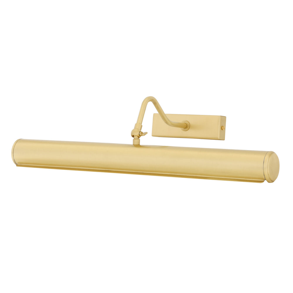 Mullan Lighting - Two Light Picture Light - Dublin - Satin Brass- Union Lighting Luminaires Decor