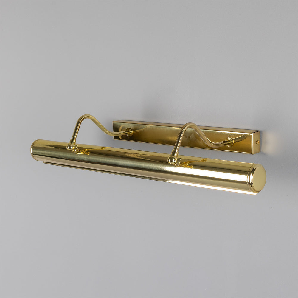 Mullan Lighting - Four Light Picture Light - Dublin - Polished Brass- Union Lighting Luminaires Decor
