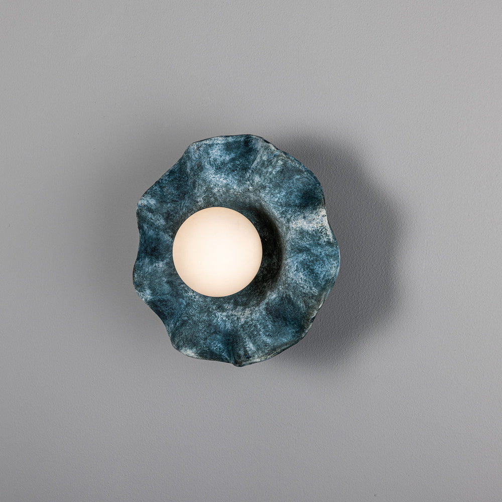 Mullan Lighting - One Light Wall Sconce - Rivale - Antique Silver- Union Lighting Luminaires Decor